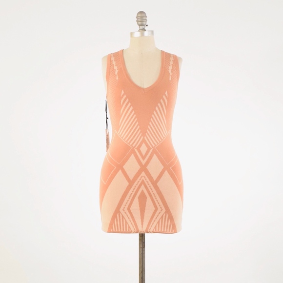 MLV Dresses & Skirts - NWT MLV Intarsia Knit Bodycon Mini Dress